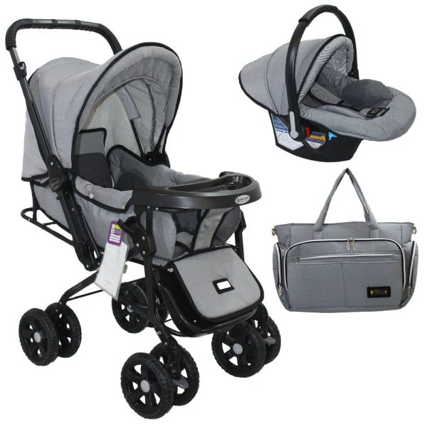 ست کالسکه و کریر نوزاد مدل مدیا نیو ورسا کد 60