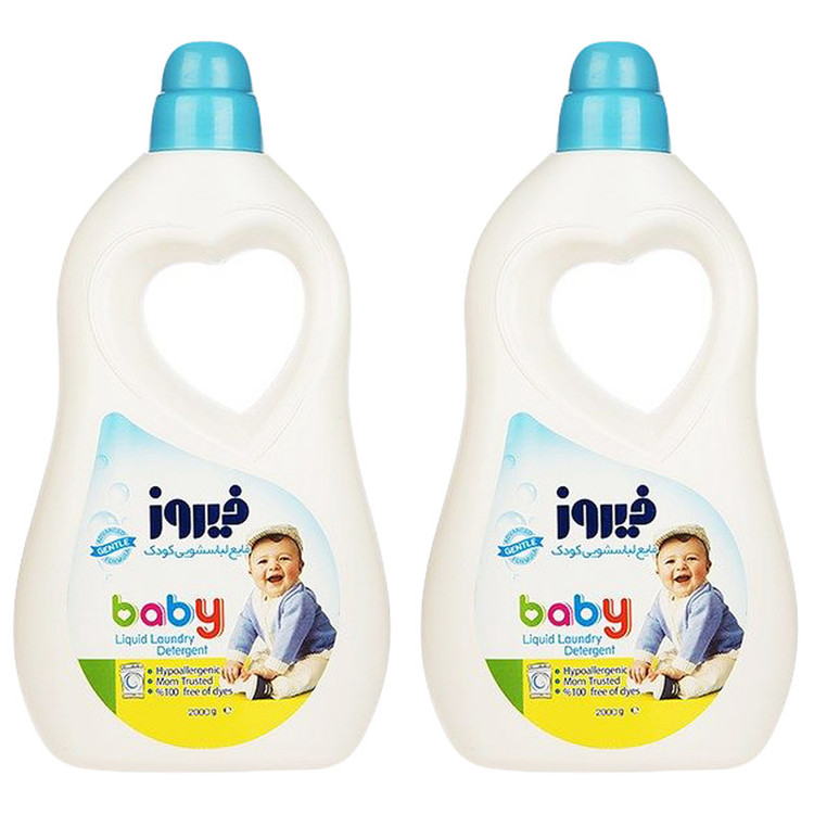 مایع لباسشویی کودک فیروز مدل Baby مقدار 2000 گرم بسته 1 عددی